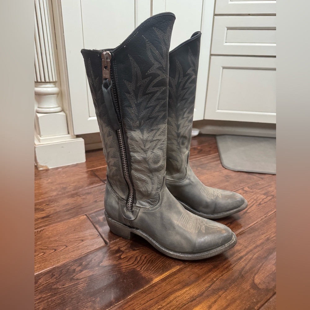 Gray Old Gringo Cowboy Boots
